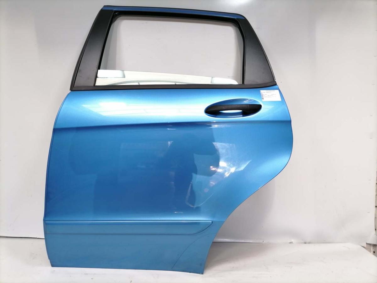 Mercedes A Klasse W169 original T&uuml;r hinten links 955 Mistralblau Rohbau Bj.2008